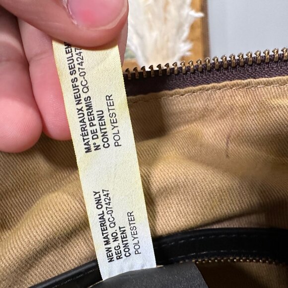 ALL SAINTS Edburry Quilted Brown Leather Shoulder Bag - Picture 9 of 9